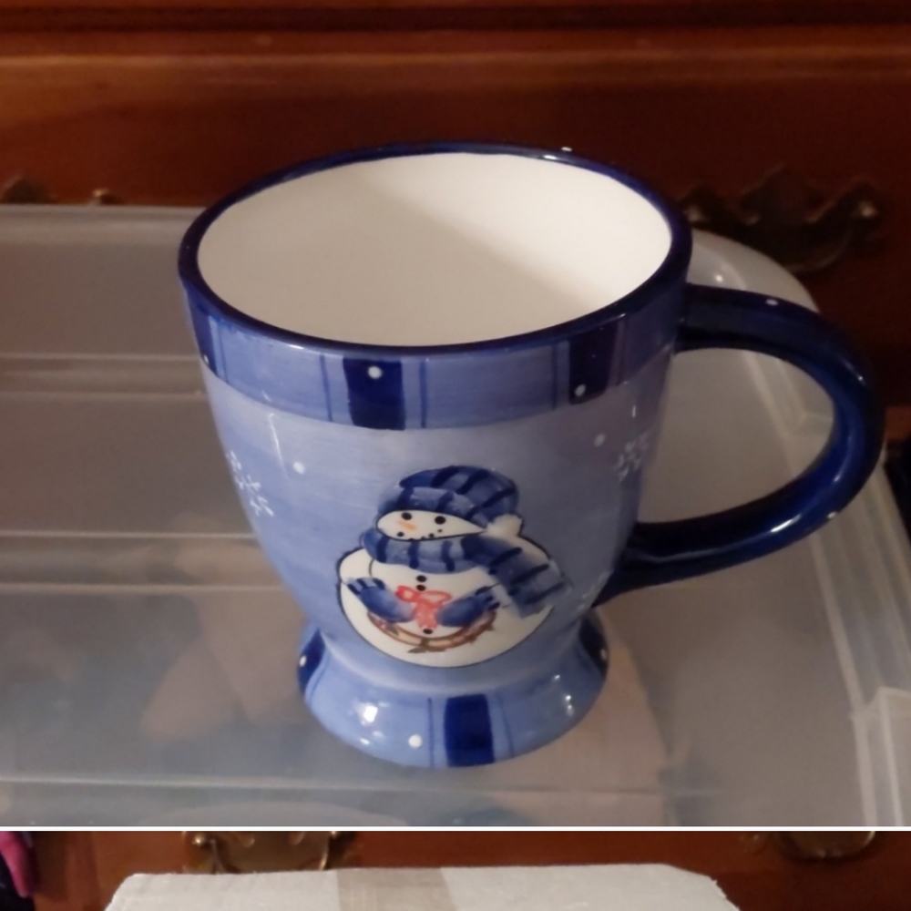 Harry and David Snowman Mugs